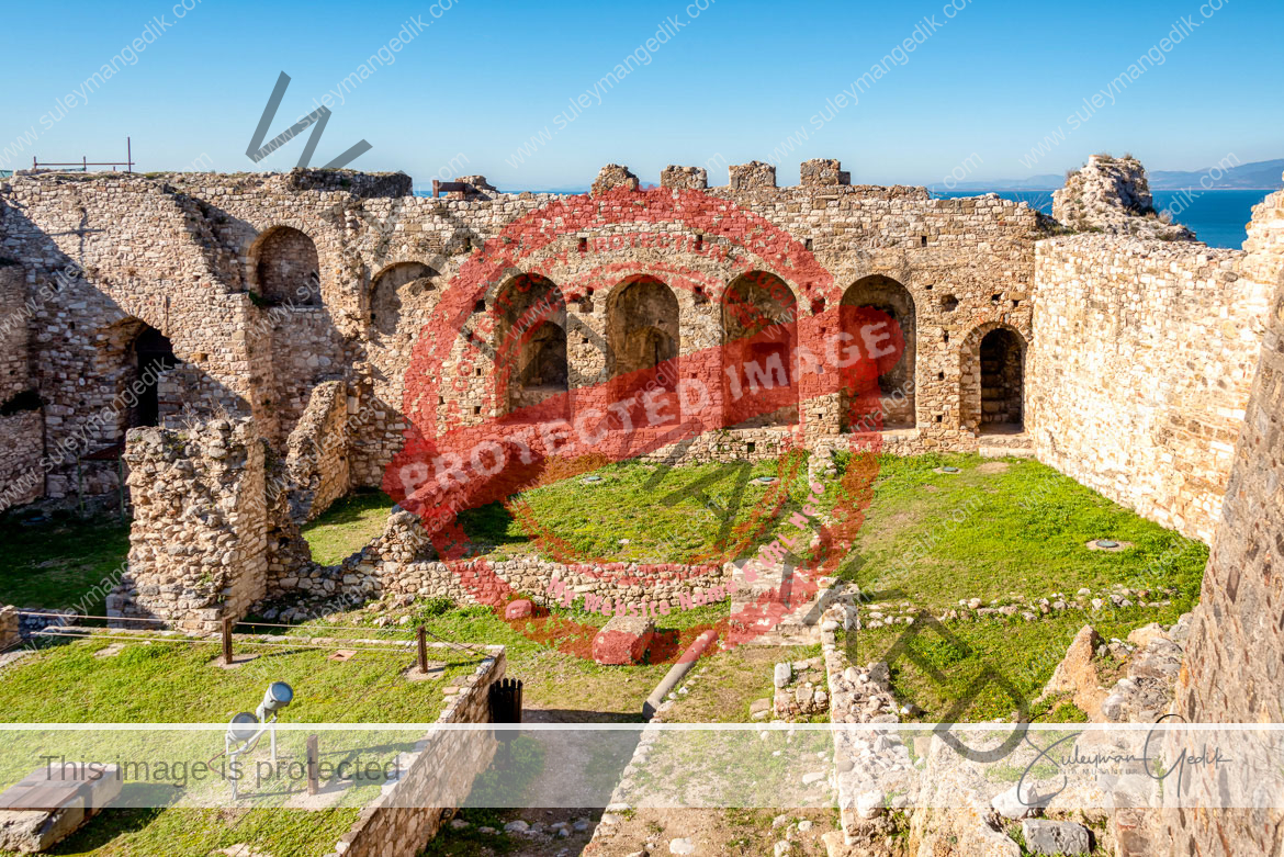 Patras Castle Achaia Peloponnese Greece Medieval
