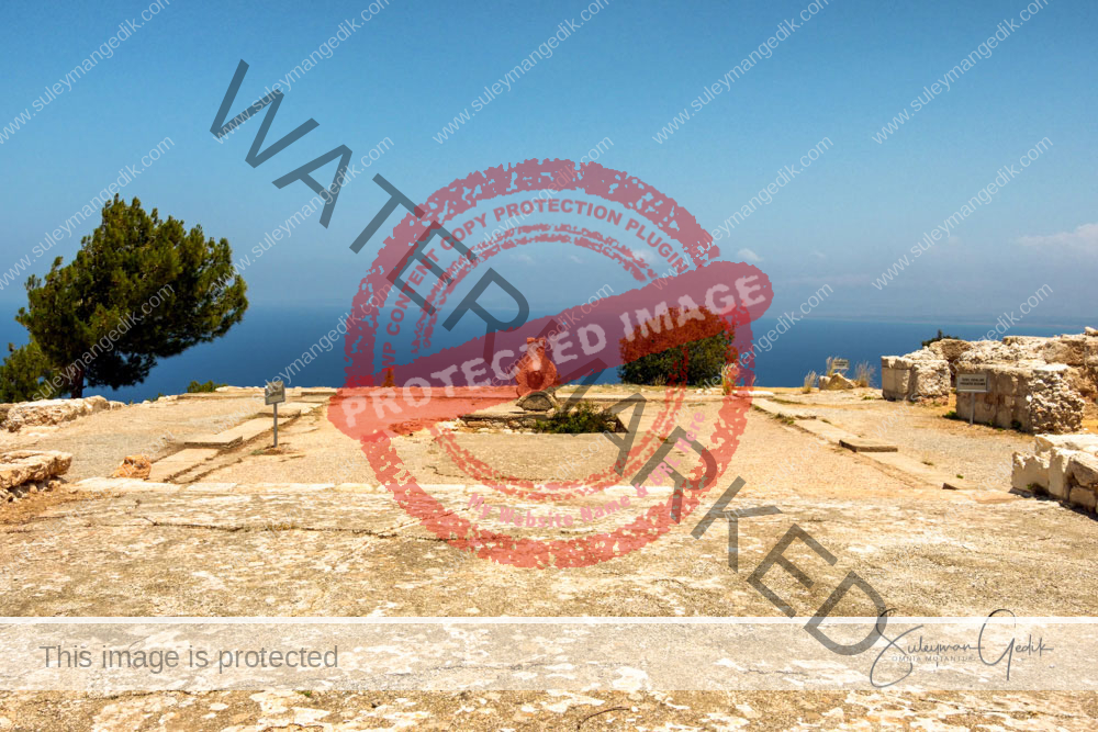 Vouni Palace Lefke Cyprus Ancient Archaeological