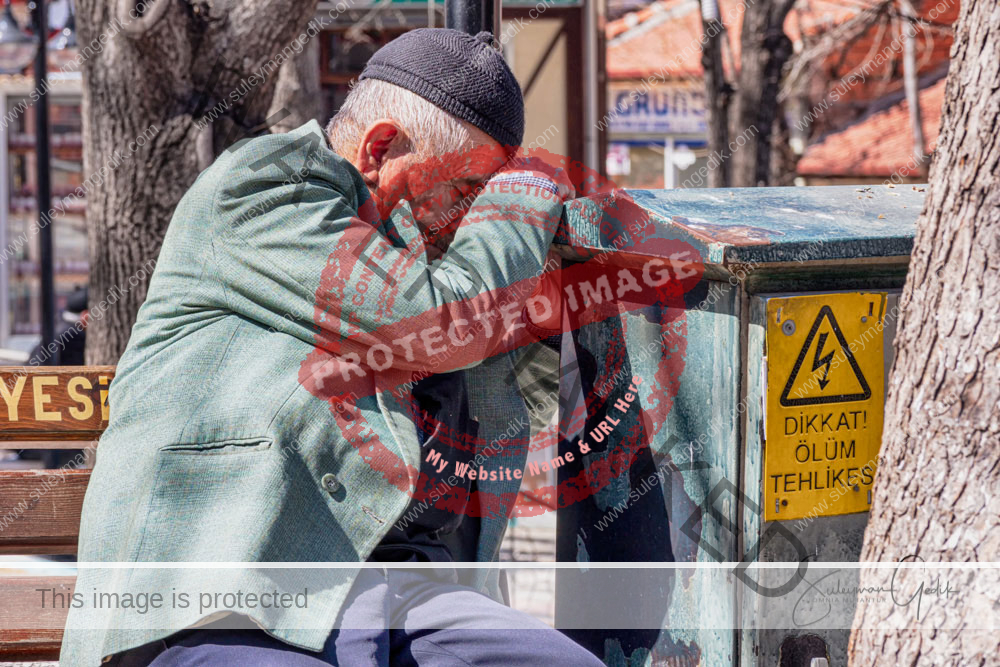 Kütahya Turkey Street Old Man